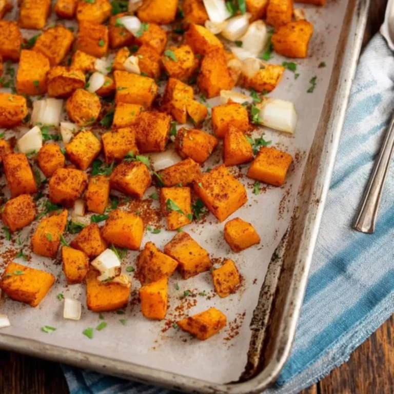 Roasted Butternut Squash with Paprika