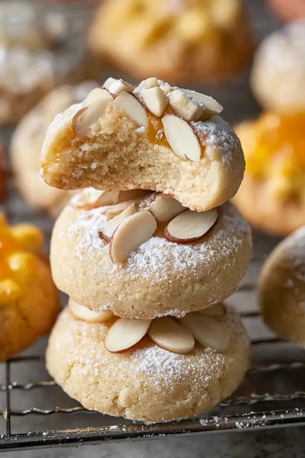 Saftige Marzipan Plätzchen