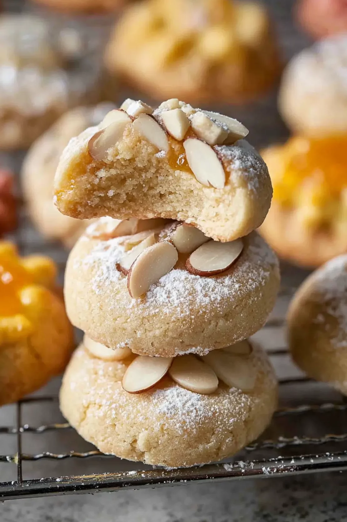 Saftige Marzipan Plätzchen