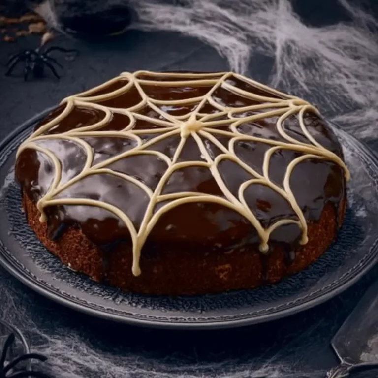 Spinnenweben Kuchen