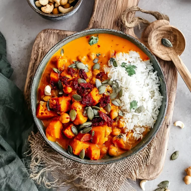 Veganes Kürbis Curry