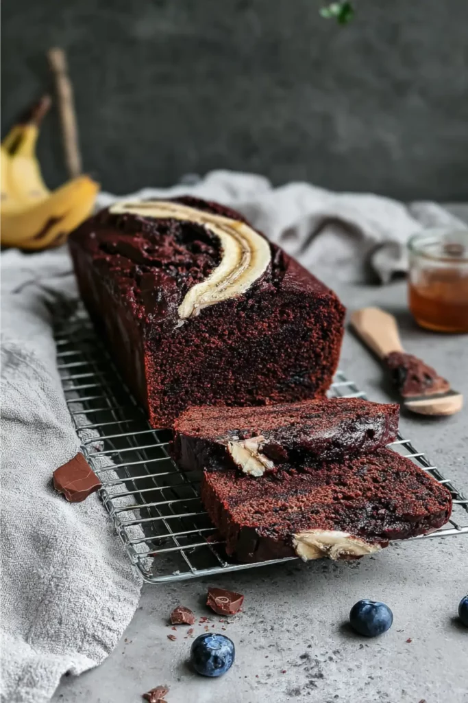 Veganes Schoko Bananenbrot