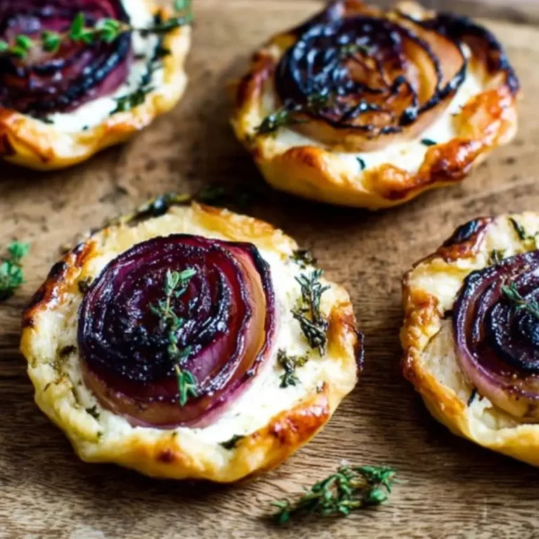 Ziegenfrischkäse-Tartelettes mit Thymian
