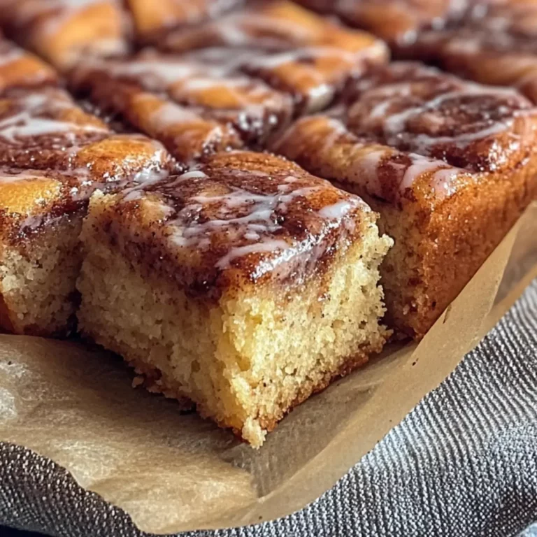 Zimtschneckenkuchen ohne Hefe
