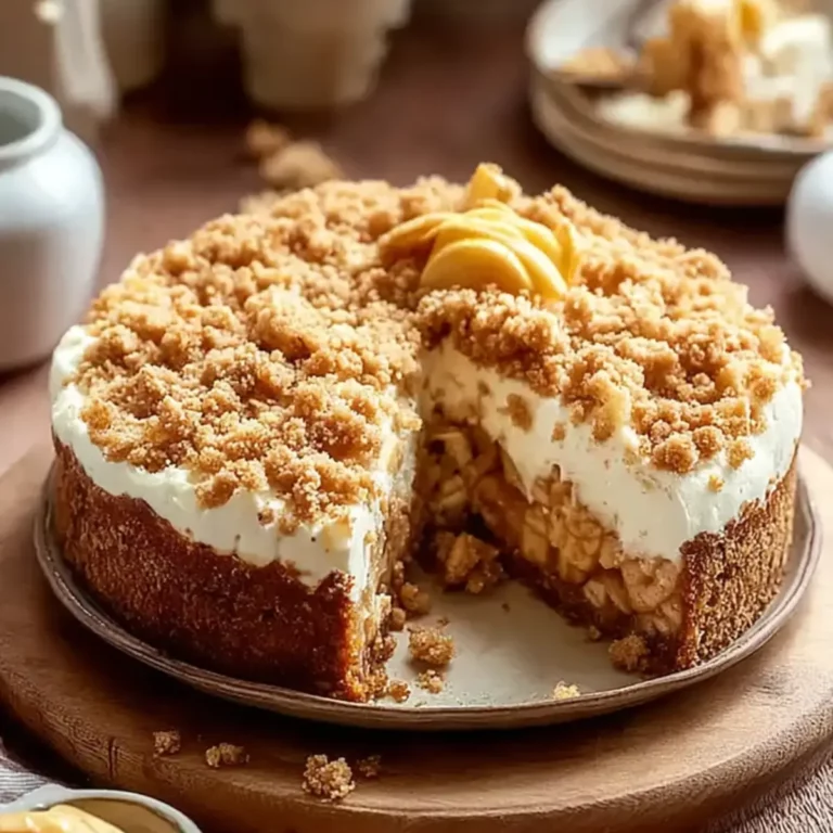 Apfel-Crumble-Käsekuchen