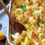 Blumenkohl-Auflauf mit Kartoffeln