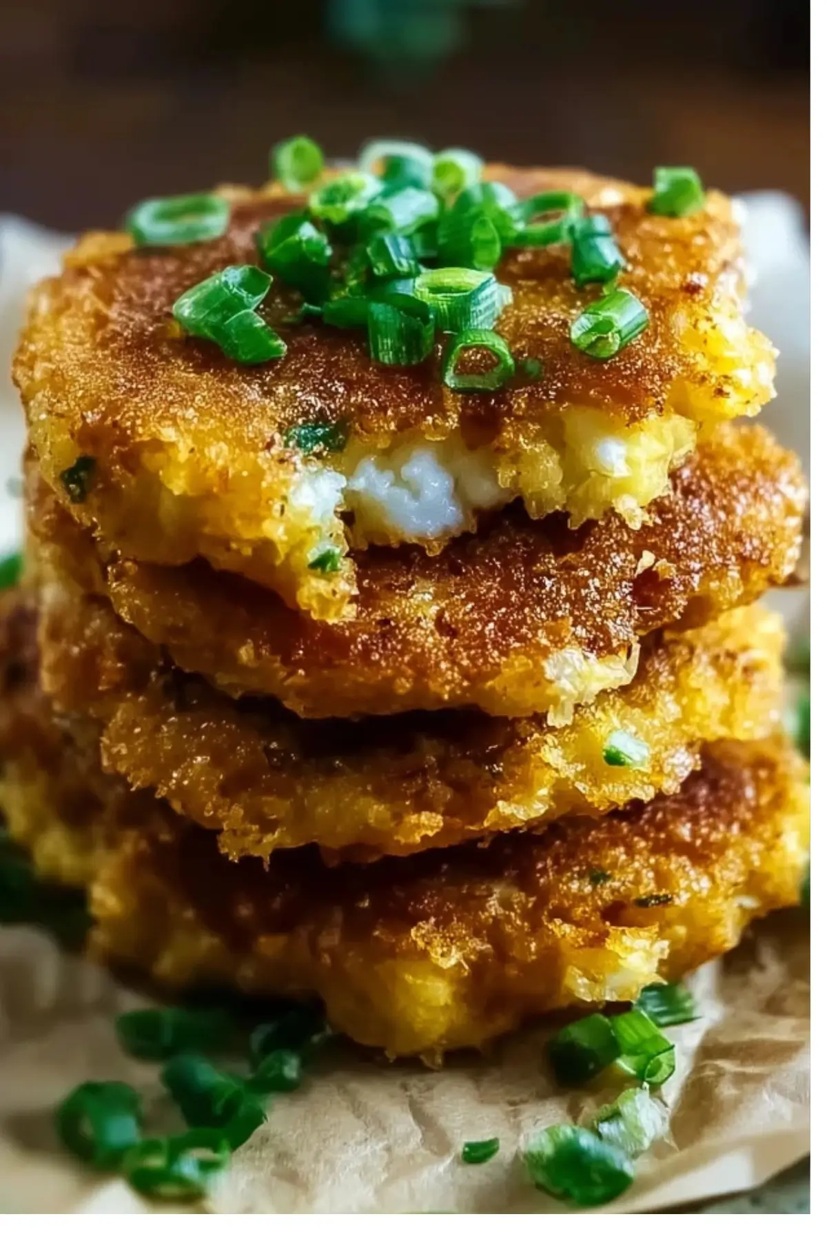 Blumenkohl Hashbrown Puffer