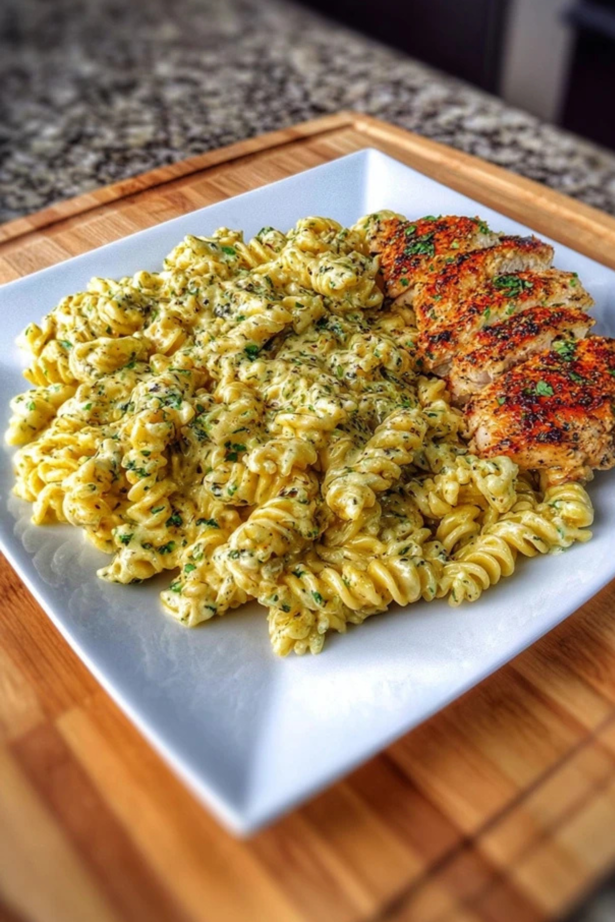 Creamy Garlic Parmesan Chicken Pasta