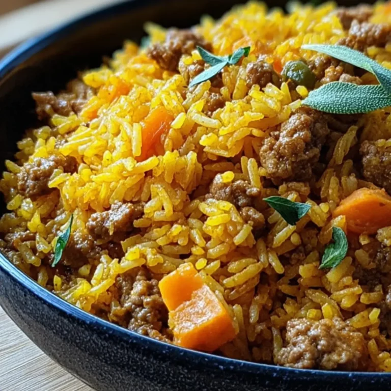 Curryreis mit Hackfleisch