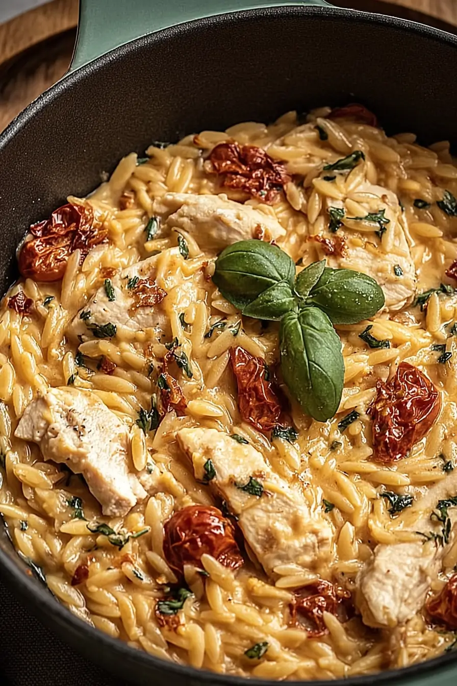 Ein Topf Heirate Mich Hühnchen Orzo für Genießer