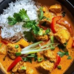 Einfaches Kokos-Hähnchen-Curry