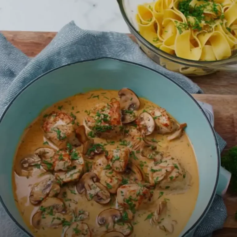 Filettopf mit Champignons