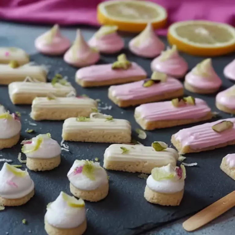 Fruchtige Zitronenstäbchen & Baiserlollies