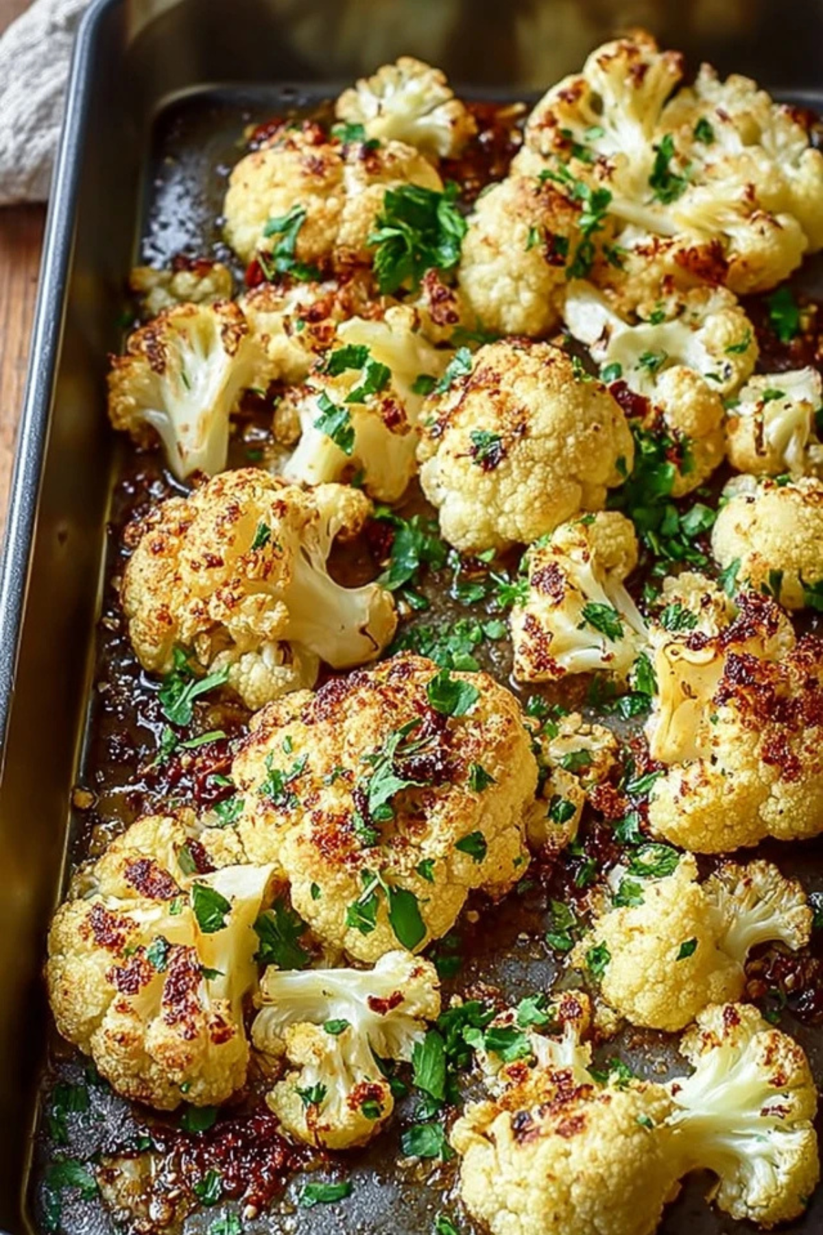 Gerösteter Blumenkohl im Backofen