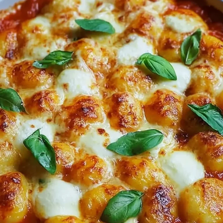 Gnocchi Auflauf Tomate Mozzarella