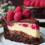 Himbeer-Brownie-Cheesecake