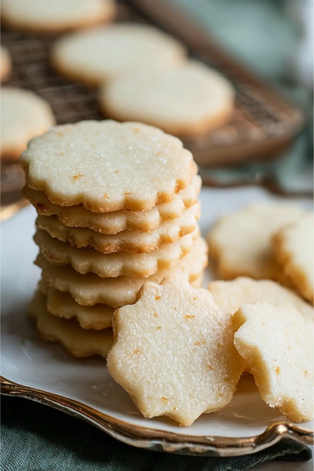 Butterkekse backen