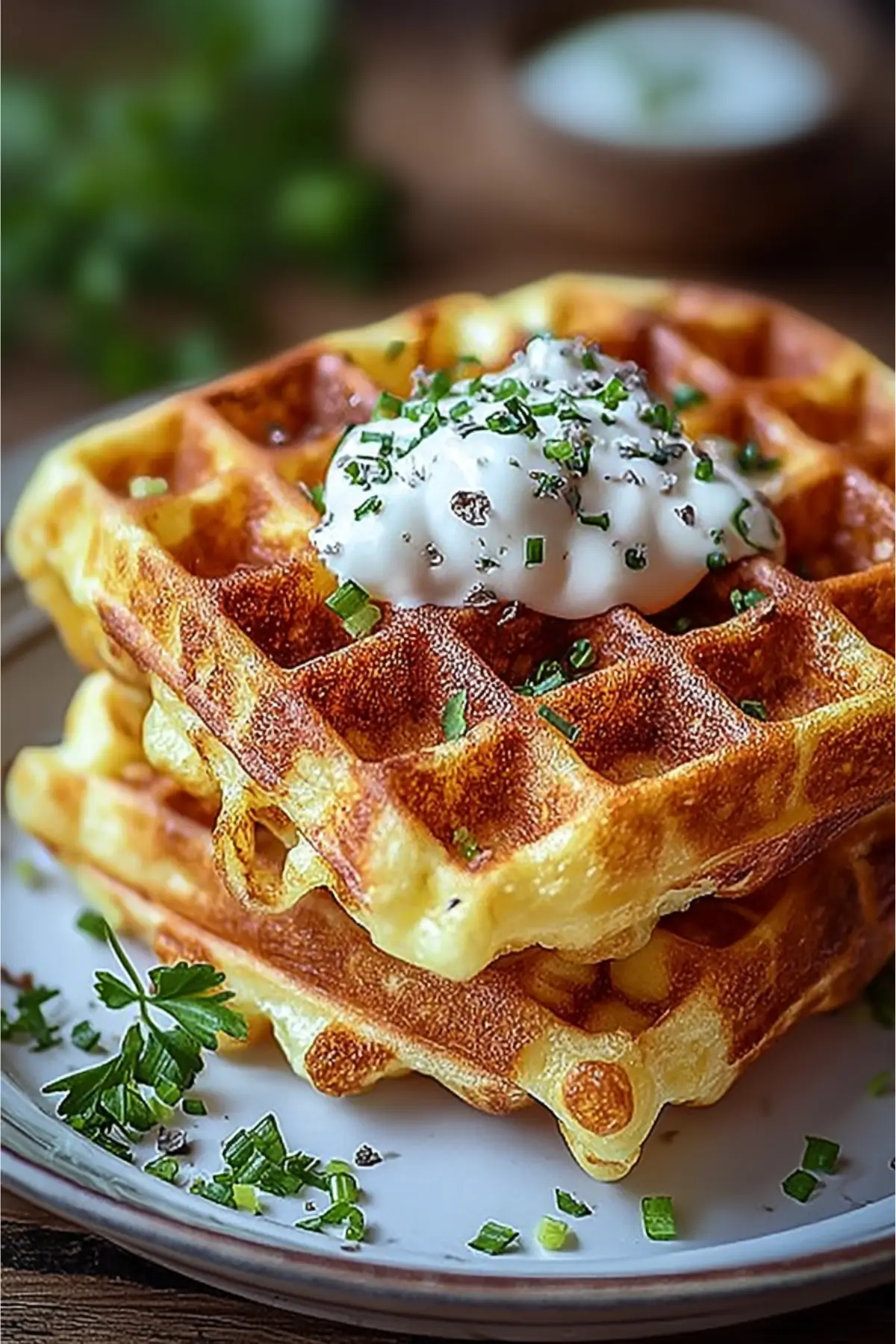 Kartoffelwaffeln einfach knusprig - Muma’s Kitchen Kartoffelwaffeln einfach knusprig - Muma’s Kitchen