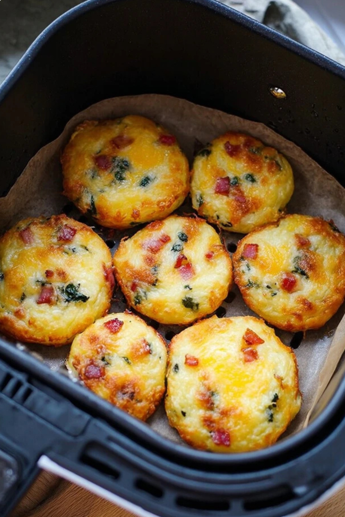 Knödeltaler aus der Heißluftfritteuse