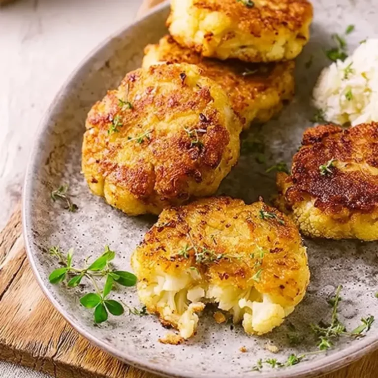 Knusprige Blumenkohl Frikadellen: Das perfekte vegetarische Wohlfühlgericht