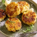 Knusprige Blumenkohl Frikadellen