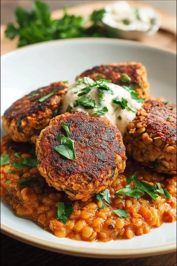 Linsen-Frikadellen