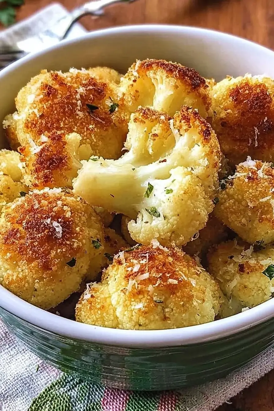 Parmesan Blumenkohl Bissen