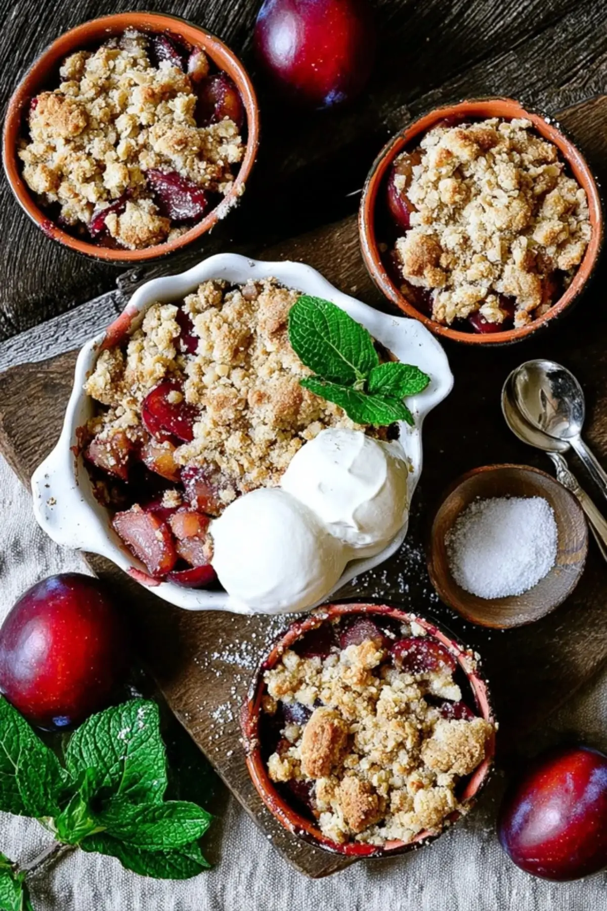 Pflaumen Crumble