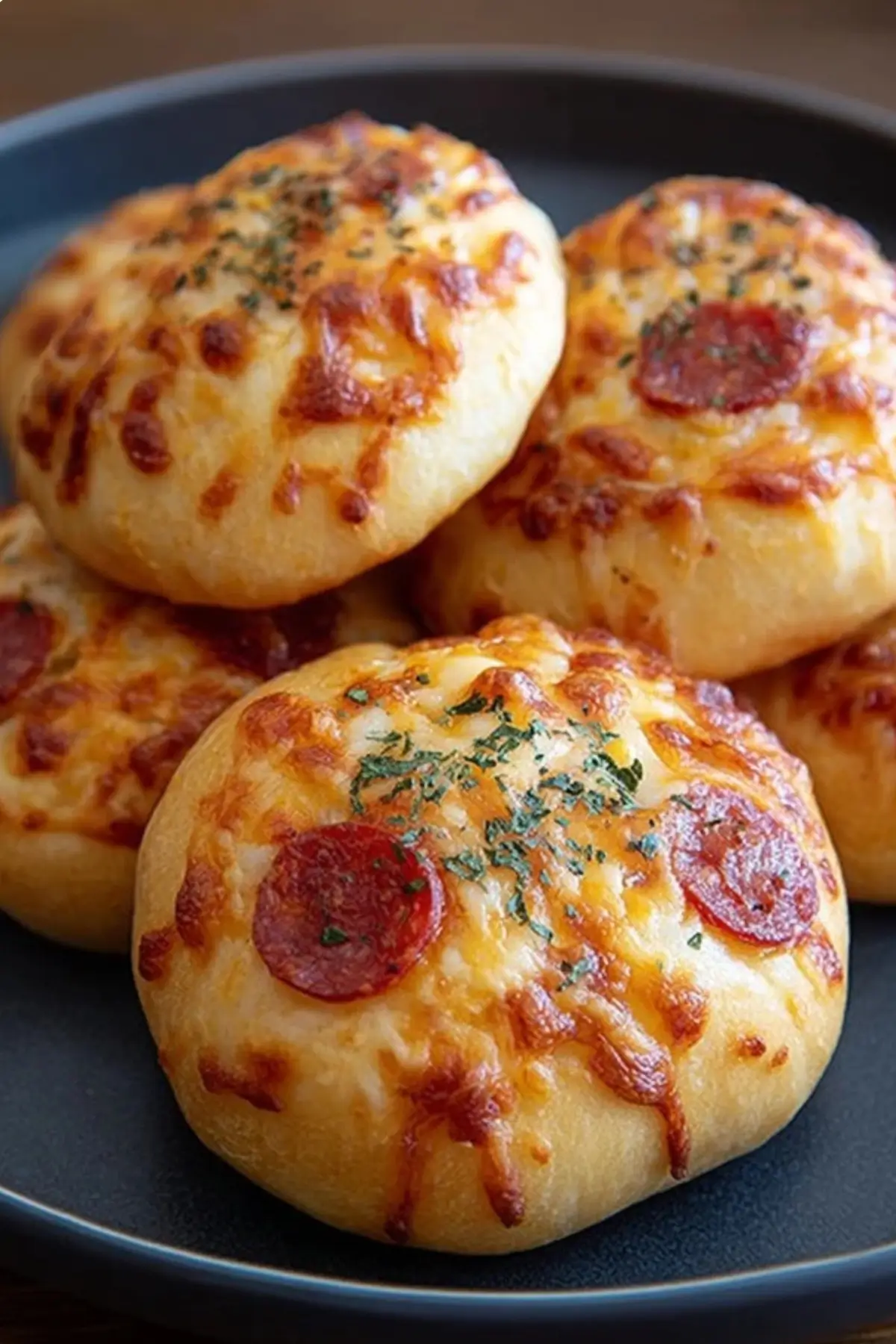 Pizzabrötchen im Airfryer