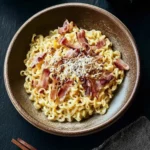 Ramen Carbonara Nudeln