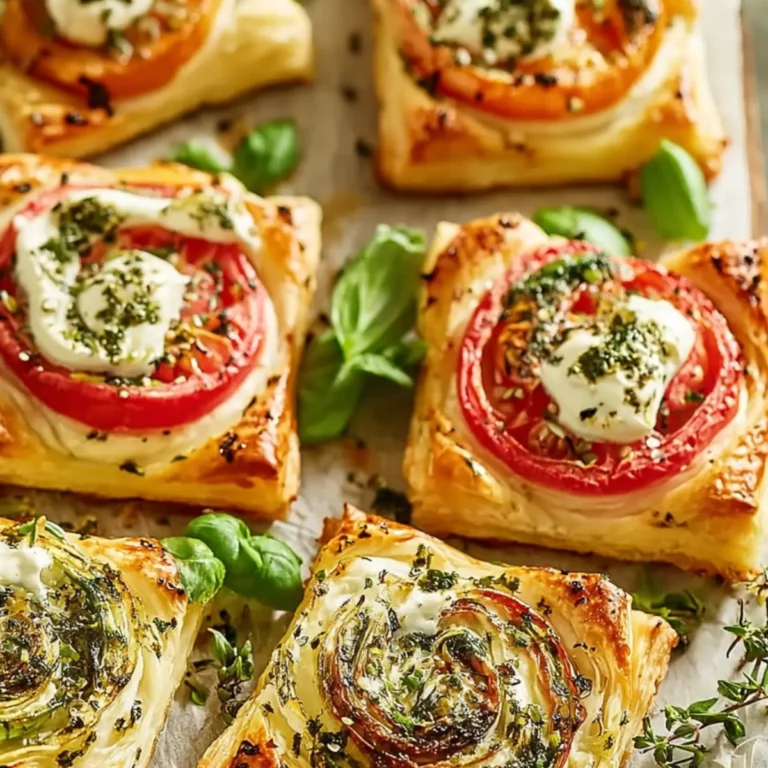 Rezepte für Herzhafte Blätterteig-Häppchen