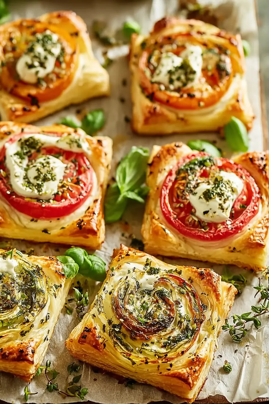 Rezepte für Herzhafte Blätterteig-Häppchen