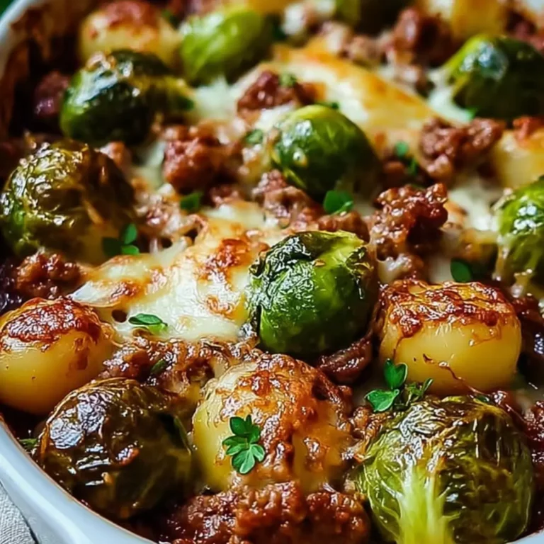 Rosenkohl Auflauf Hackfleisch