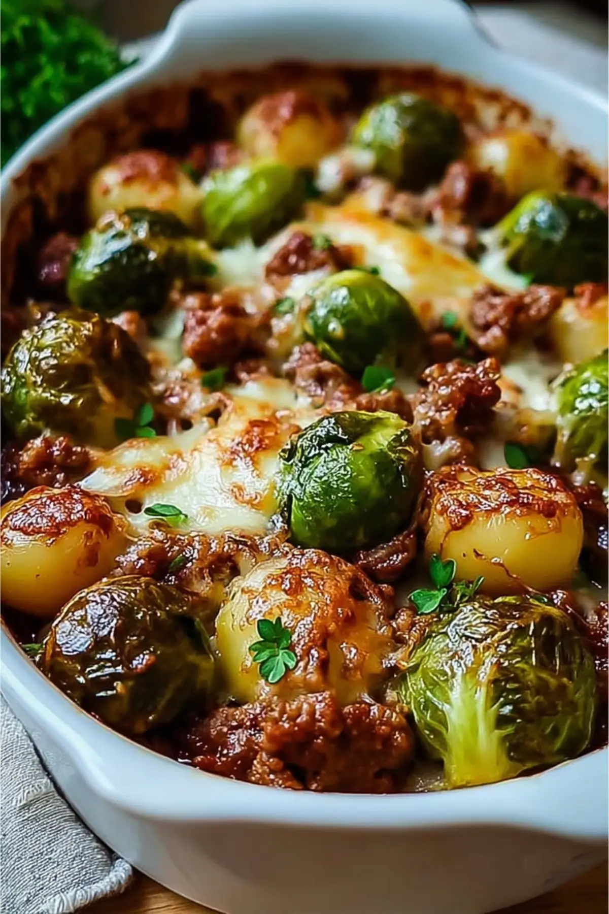 Rosenkohl Auflauf Hackfleisch