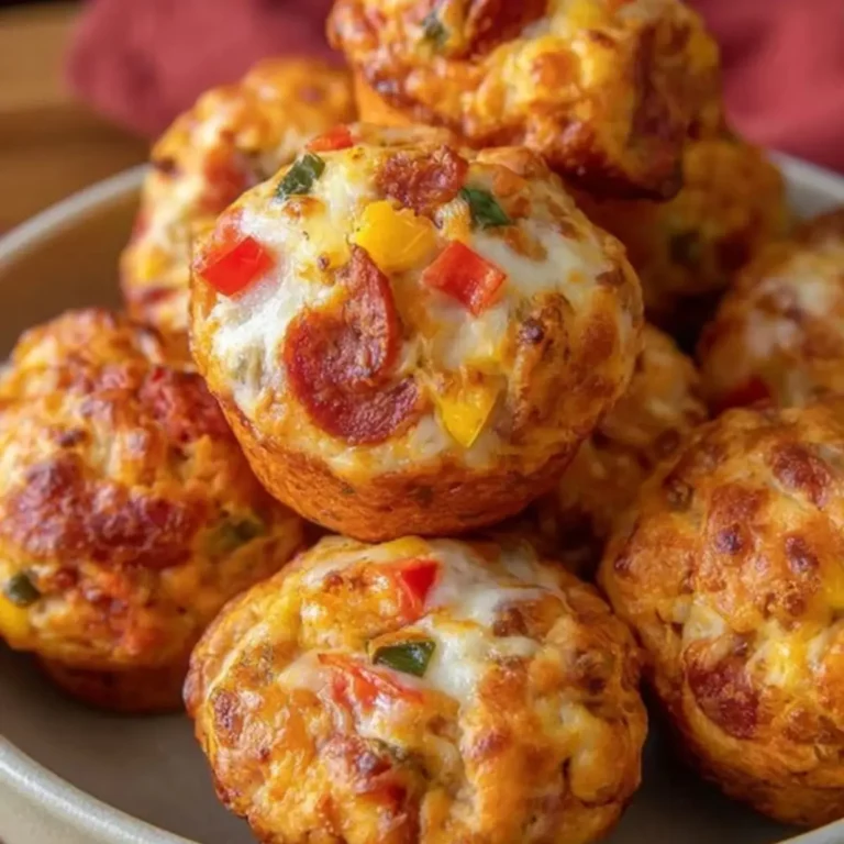 Saftige Pizza-Muffins