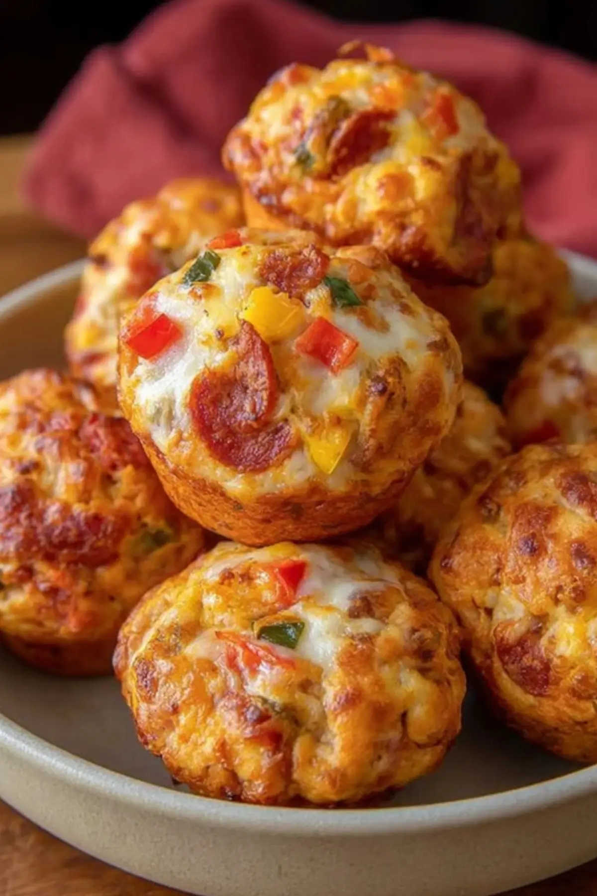 Saftige Pizza-Muffins