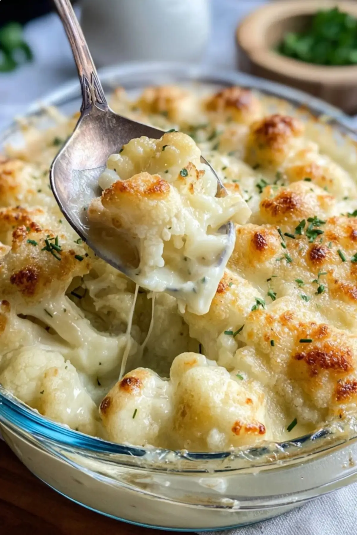 Verführerisches Blumenkohl Gratin