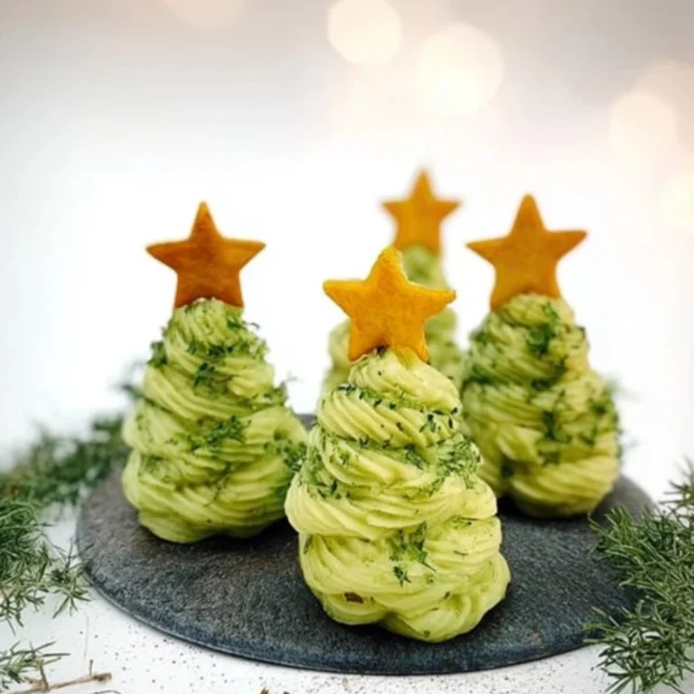 Weihnachtliche Beilage: Kartoffel-Tannenbäume