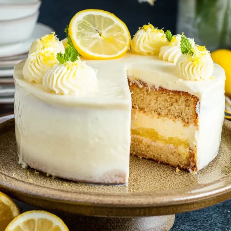 Zitronen-Mascarpone-Torte