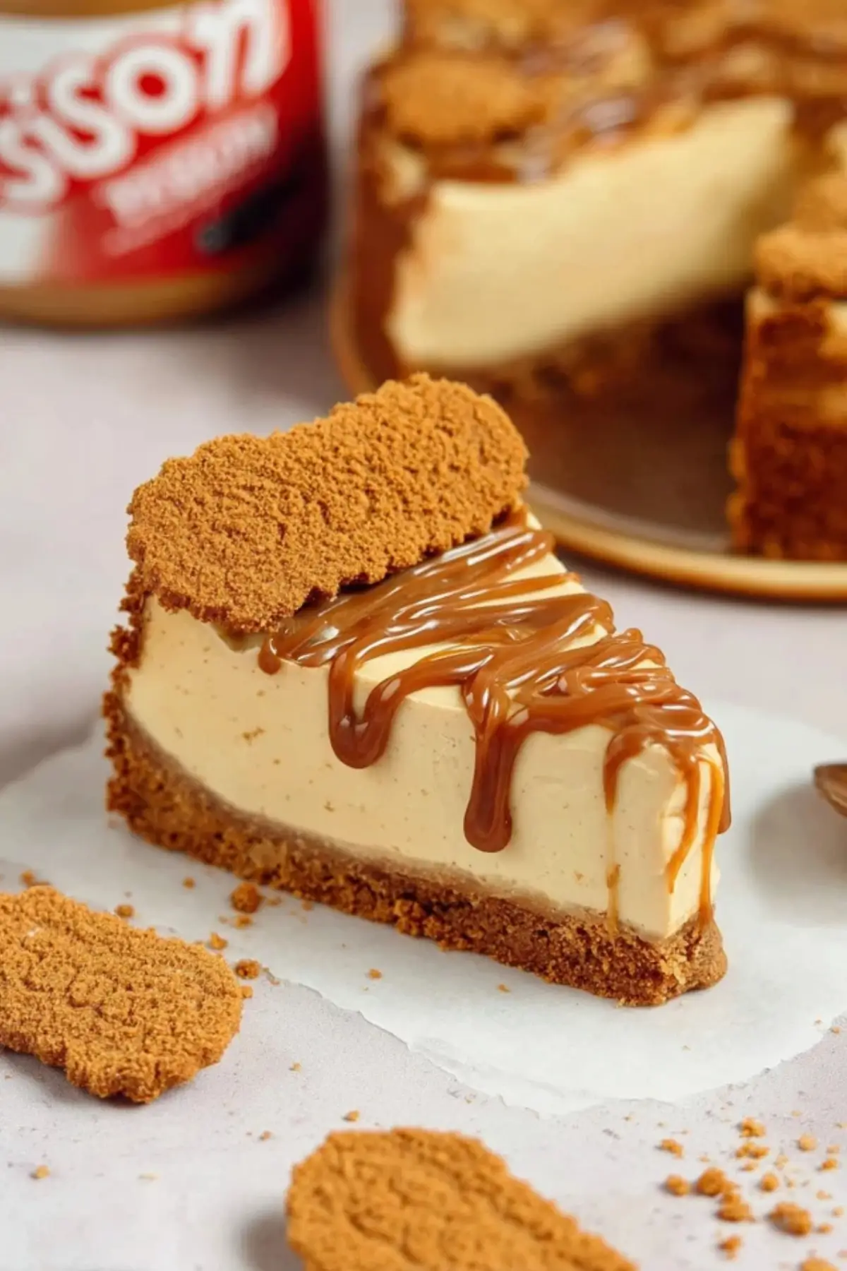 Biscoff Käsekuchen