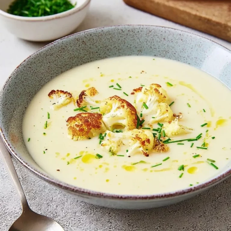 Blumenkohlcremesuppe