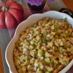 Corn, Leek and Nut Stuffing for Turkey