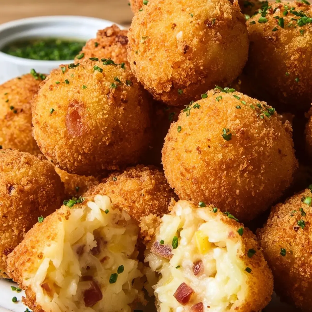Fried Mashed Potato Balls