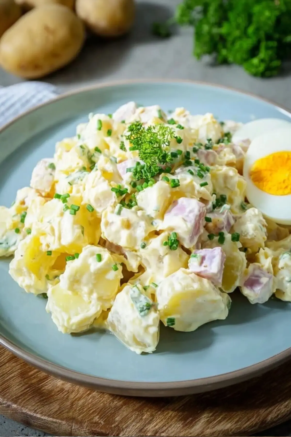 Kartoffelsalat mit Mayonnaise