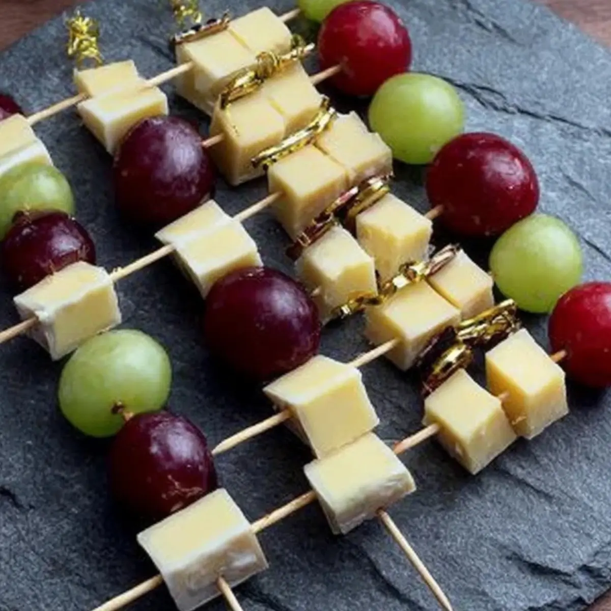Käse Trauben Spieße – Top Rezept für Silvester - Muma’s Kitchen Käse Trauben Spieße – Top Rezept für Silvester - Muma’s Kitchen