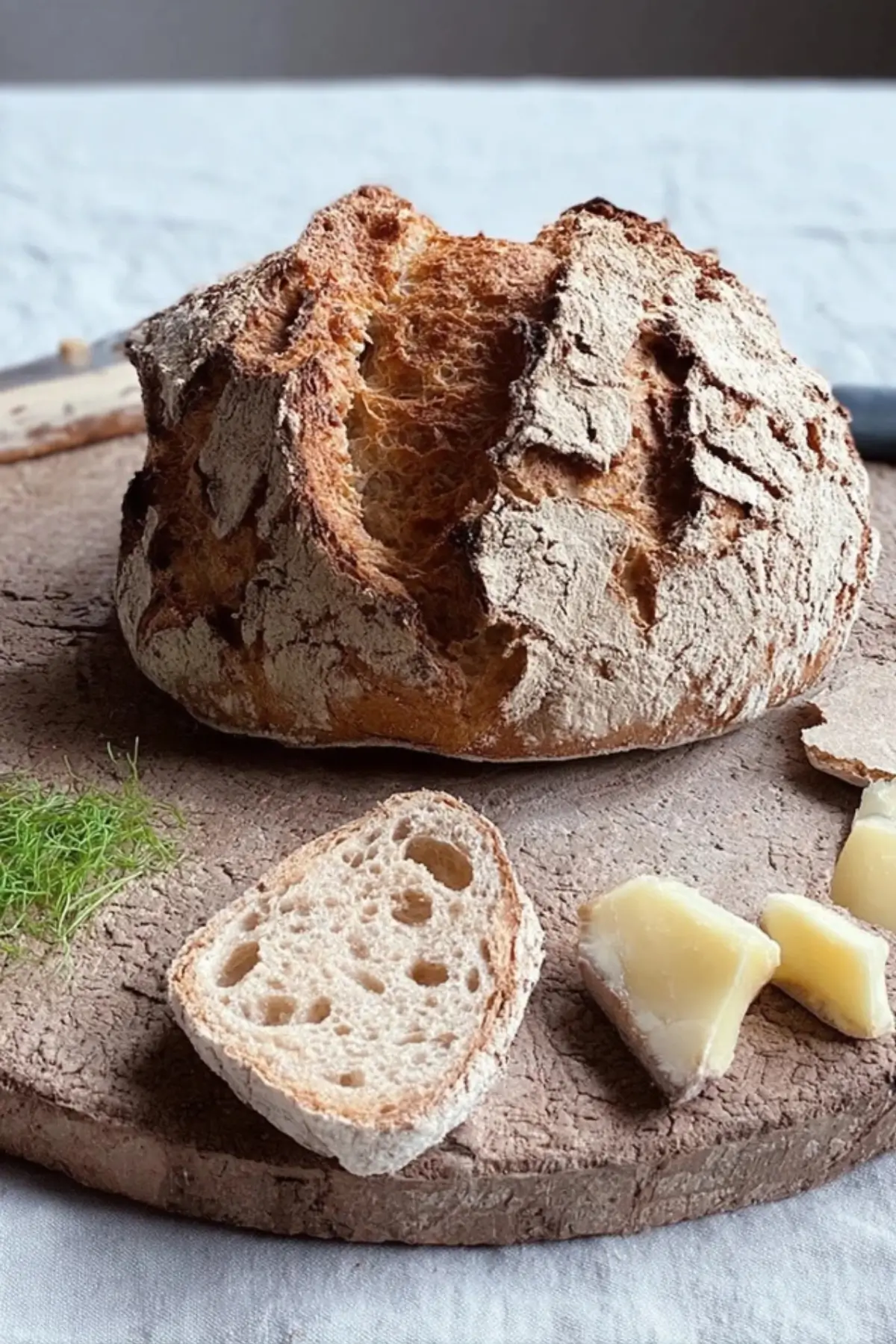 Knusprige Kruste und weiche Krume