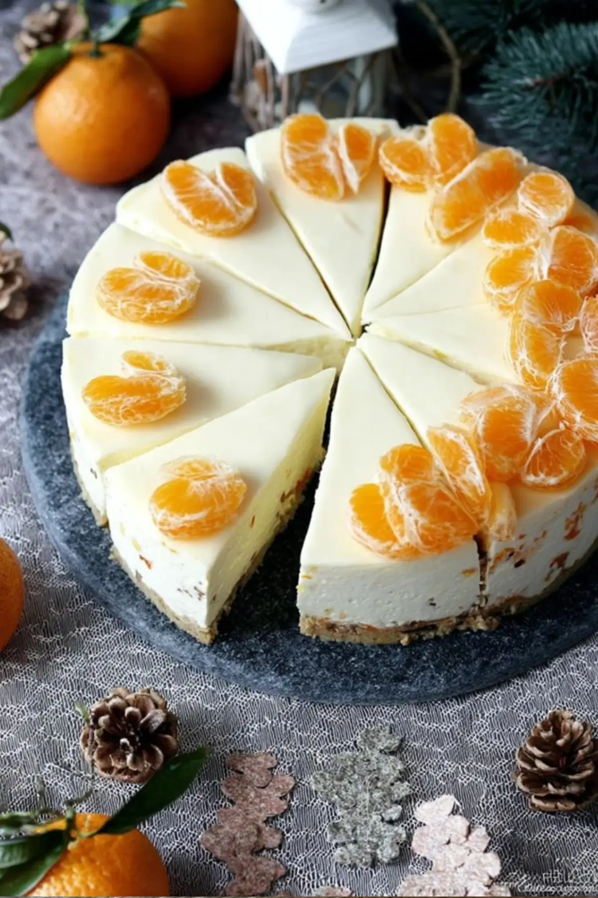 Mandarinen Torte ohne Backen