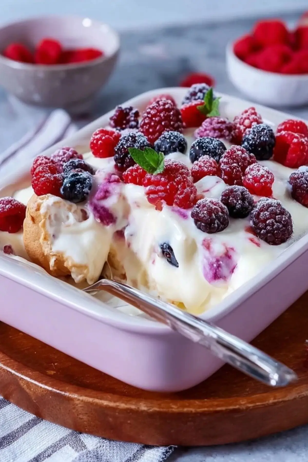 Mini Windbeutel Dessert