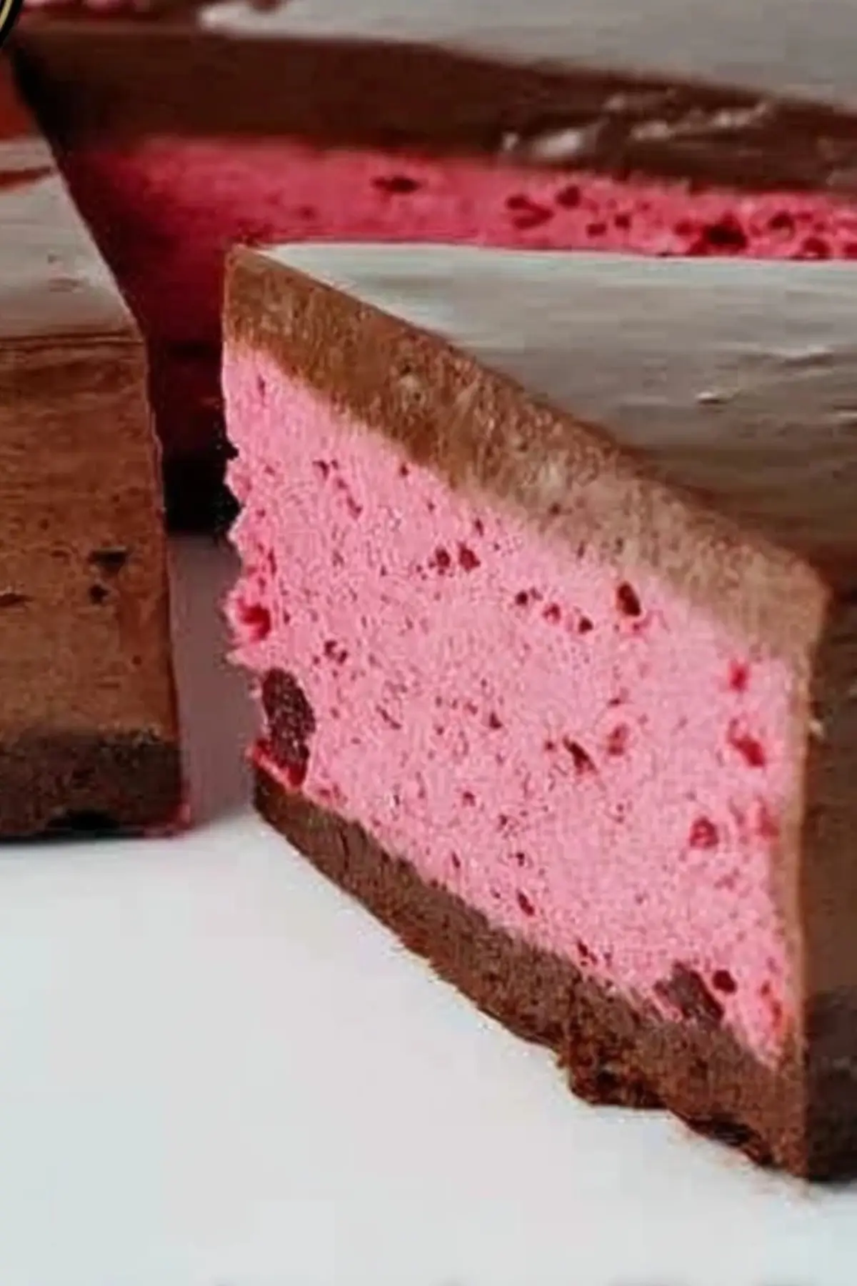 Schokoladen Himbeer Mousse Torte