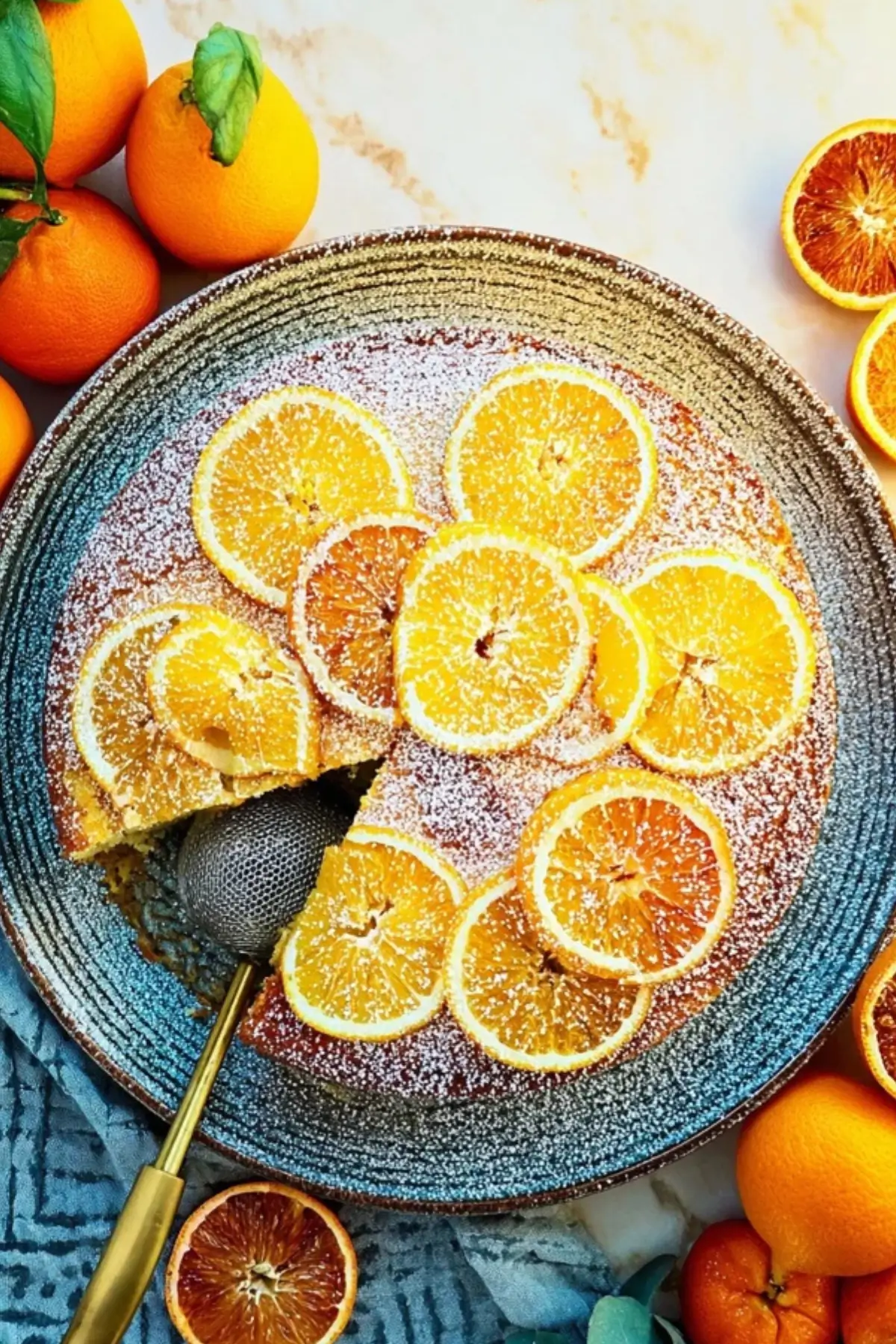 Spanischer Orangenkuchen